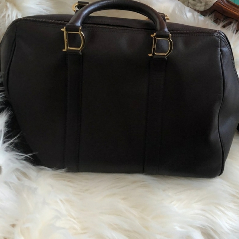 AUTHENTIC CHRISTIAN DIOR TRAVEL BAG